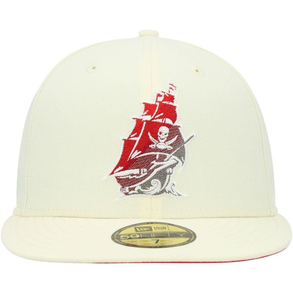 Chrome Color Dim 59FIFTY Fitted Hat - Tampa Bay Buccaneers Hats