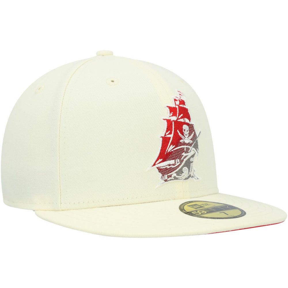 Chrome Color Dim 59FIFTY Fitted Hat - Tampa Bay Buccaneers Hats