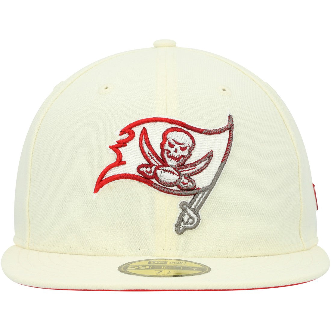 Chrome Color Dim 59FIFTY Fitted Hat - Tampa Bay Buccaneers Hats