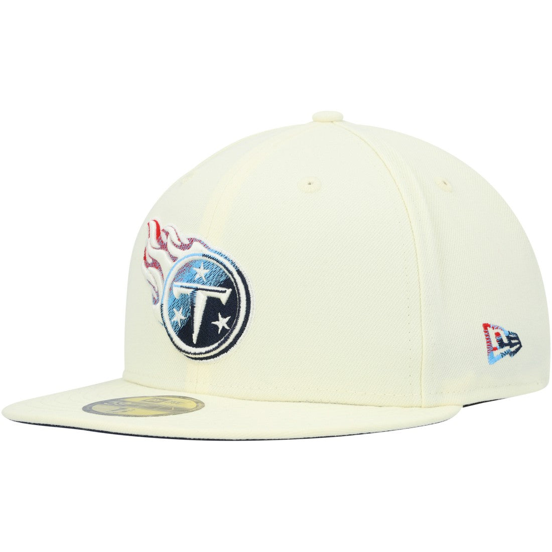 Chrome Color Dim 59FIFTY Fitted Hat - Tennessee Titans Hats