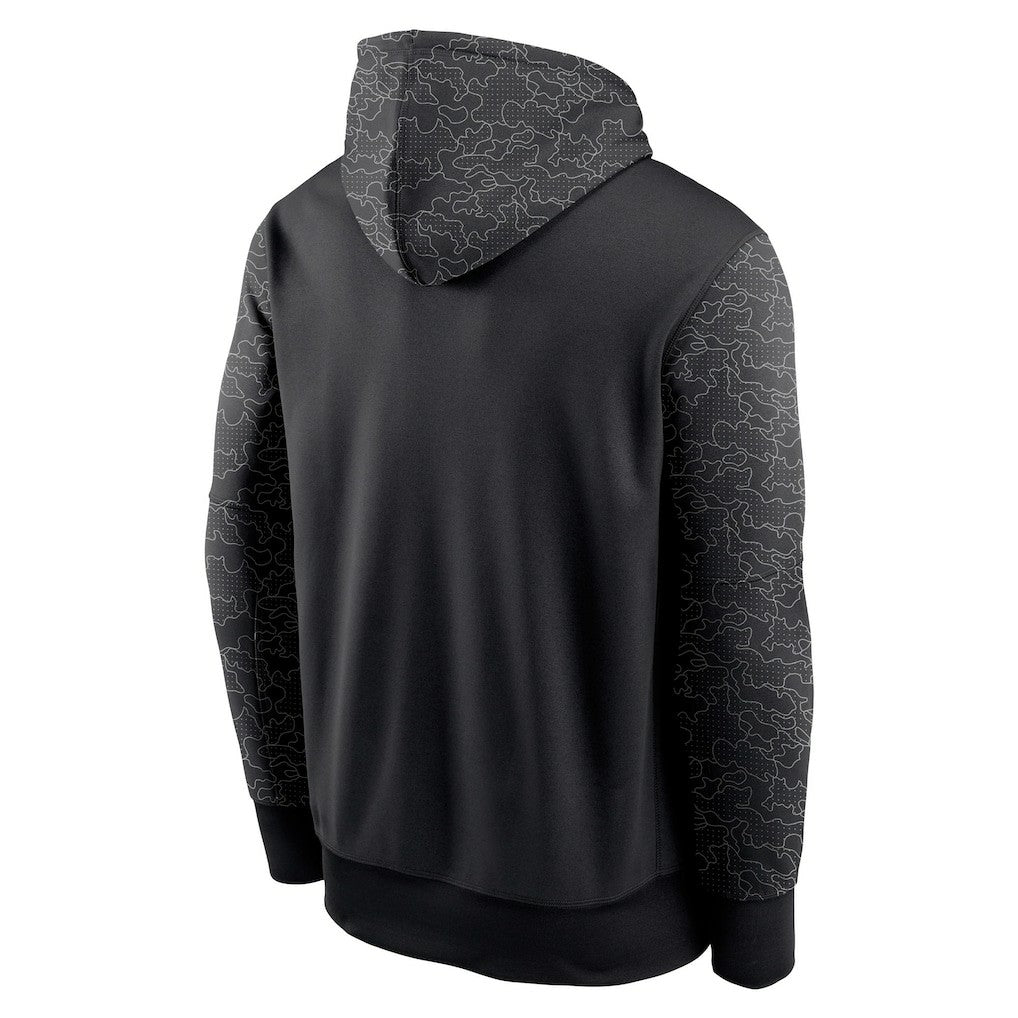 RFLCTV Chevron Pullover Hoodie - New Orleans Saints Hoodies