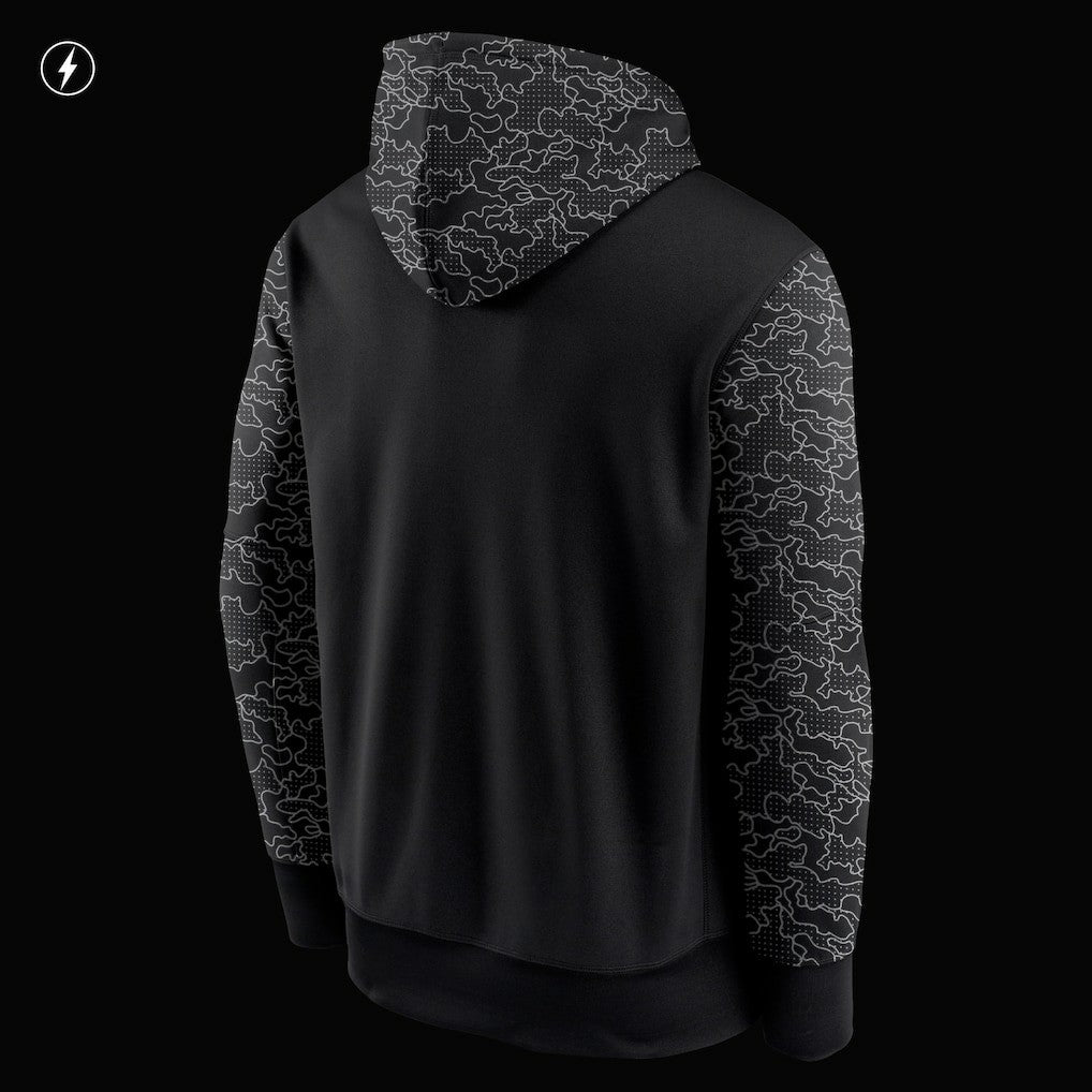 RFLCTV Chevron Pullover Hoodie - New Orleans Saints Hoodies