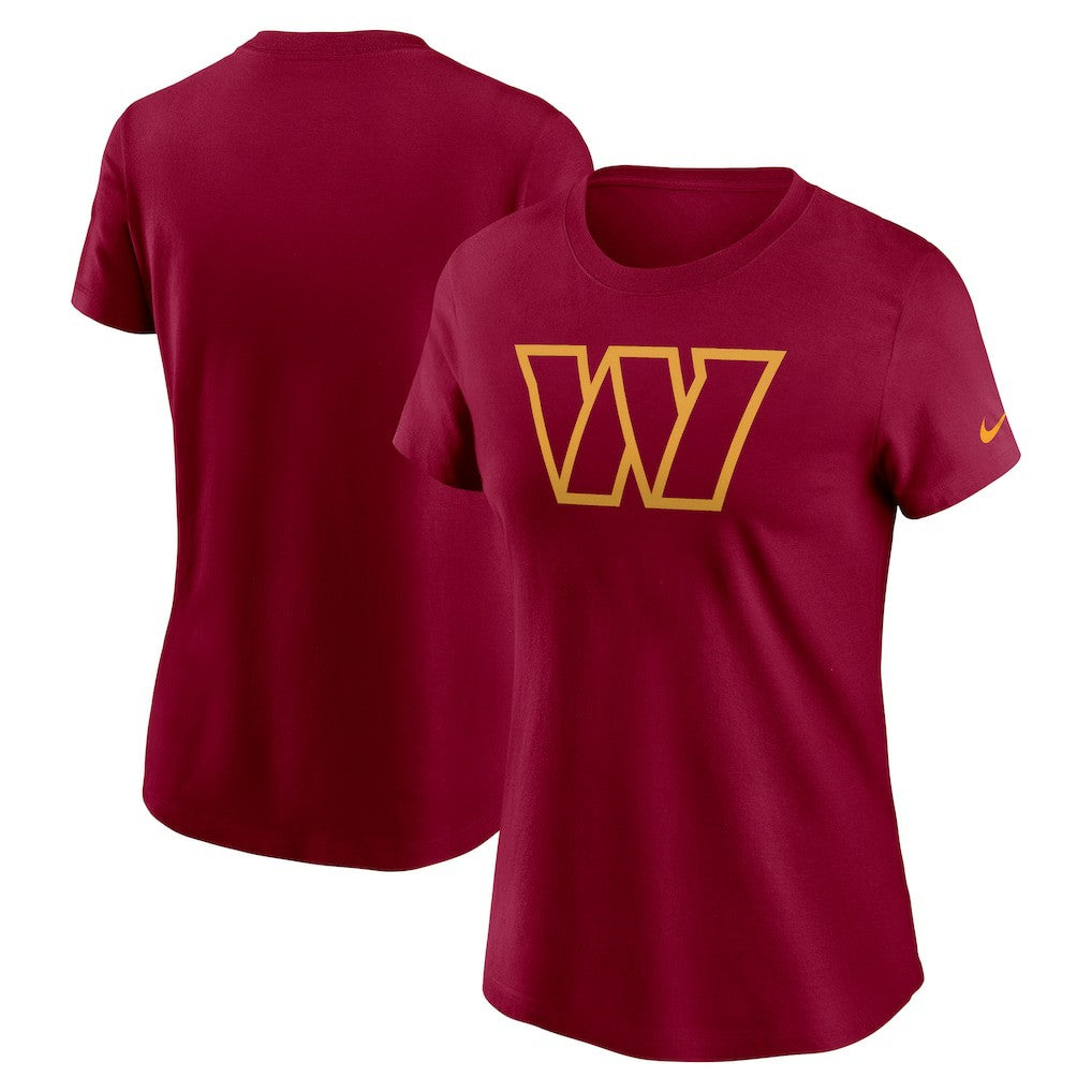 Women's Logo Cotton Essential T-Shirt - Washington Commanders T-shirts