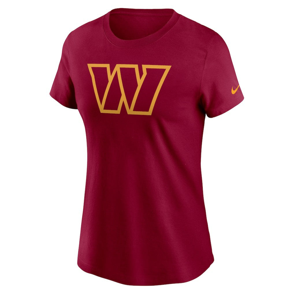Women's Logo Cotton Essential T-Shirt - Washington Commanders T-shirts