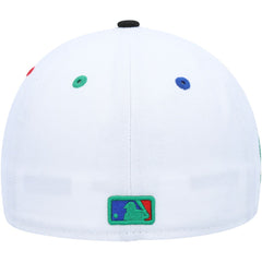 White/Black Los Angeles Dodgers New Era 60th Anniversary Primary Eye 59FIFTY Fitted Hat