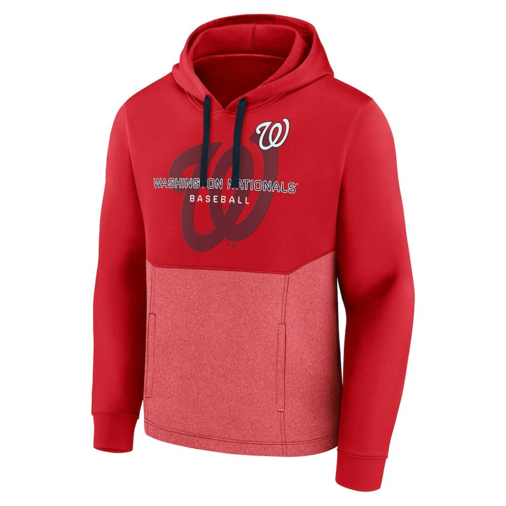 Red Washington Nationals Fanatics Call the Shots Pullover Hoodie