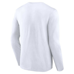 White Chicago White Sox Fanatics Pressbox Long Sleeve T-Shirt