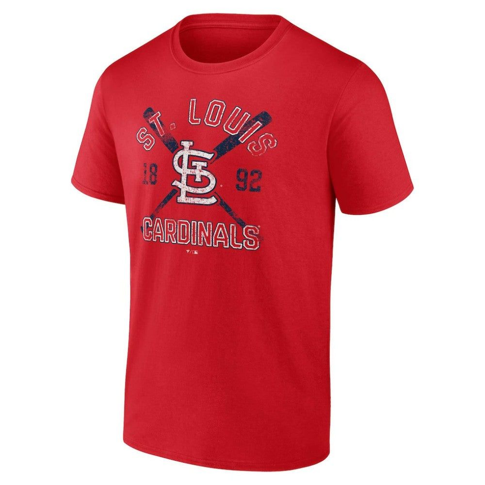 Red St. Louis Cardinals Fanatics Second Wind T-Shirt