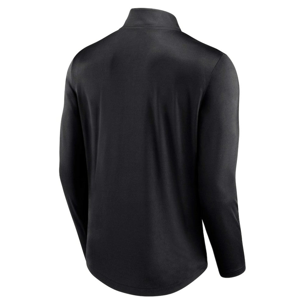 Black Chicago White Sox Fanatics Tough Minded Lightweight Quarter-Zip Pullover