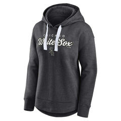 Heather Charcoal Chicago White Sox Fanatics Women's Set to Fly Pullover Hoodie