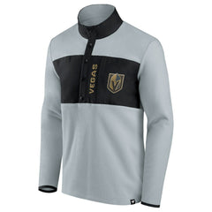 NHL Vegas Golden Knights Fanatics Hockey Polar Fleece Quarter-Snap Jacket