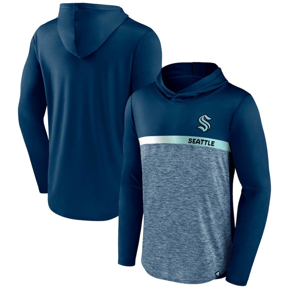NHL Seattle Kraken Fanatics Podium Defender Pullover Hoodie