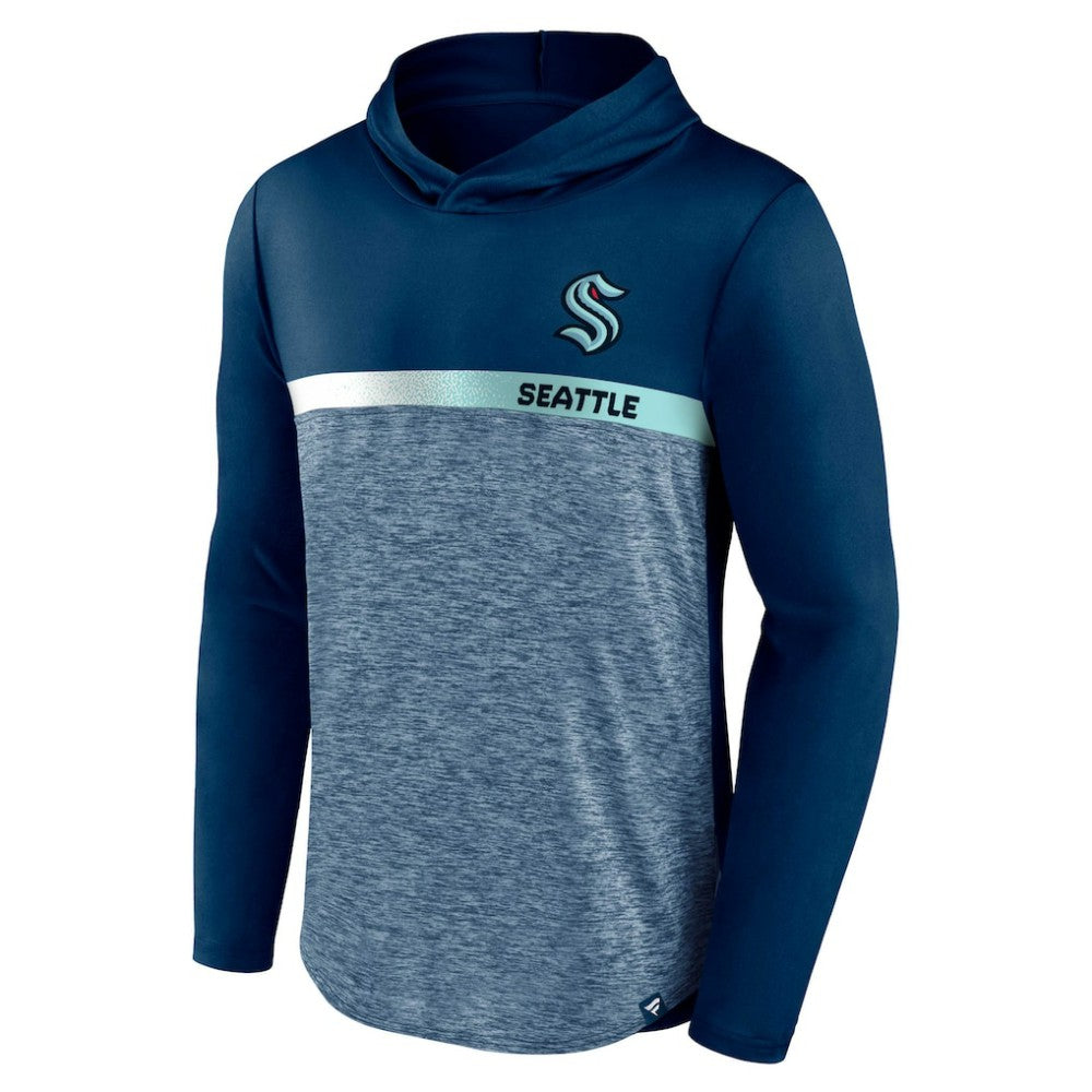 NHL Seattle Kraken Fanatics Podium Defender Pullover Hoodie