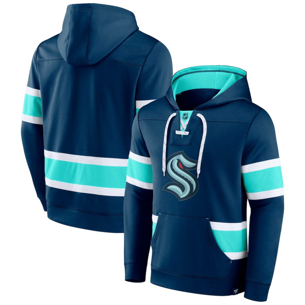 NHL Seattle Kraken Fanatics Powerplay Warrior Pullover Hoodie