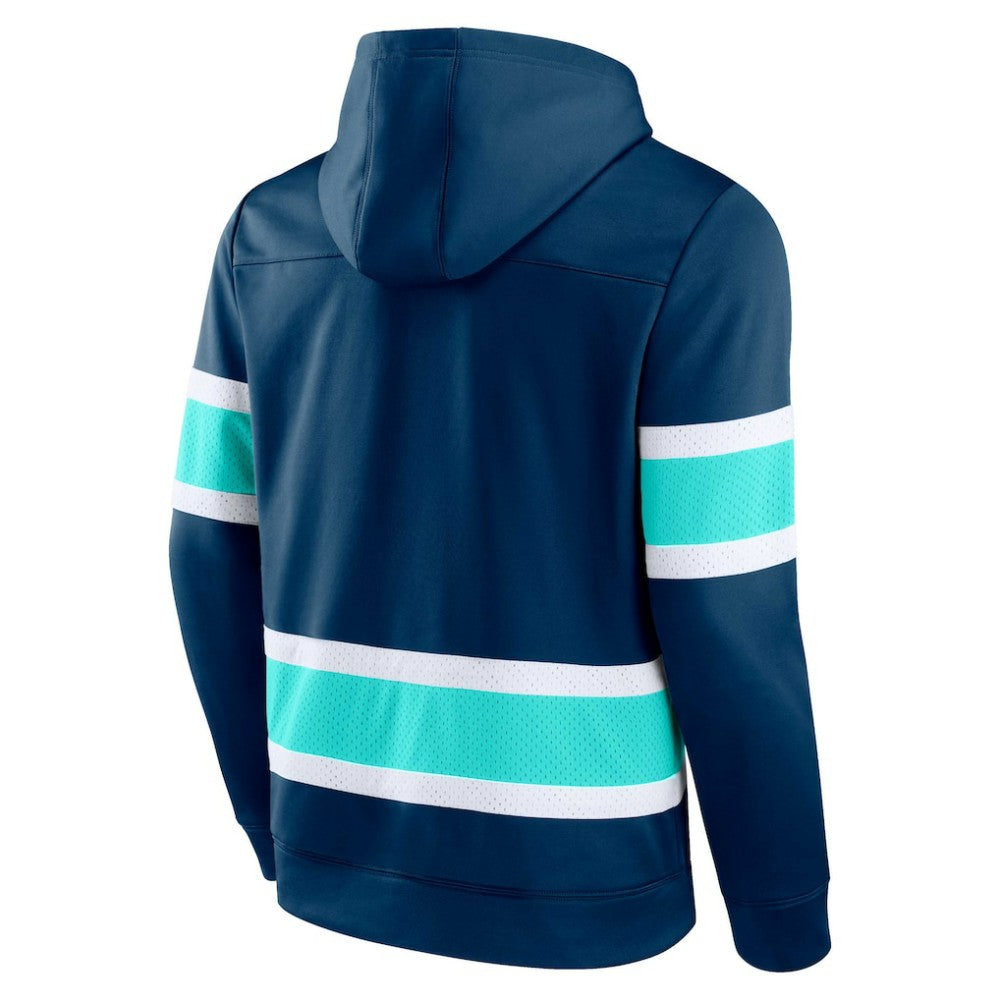 NHL Seattle Kraken Fanatics Powerplay Warrior Pullover Hoodie