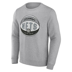 Fanatics Brooklyn Nets True Classics Vint Pullover Sweatshirt