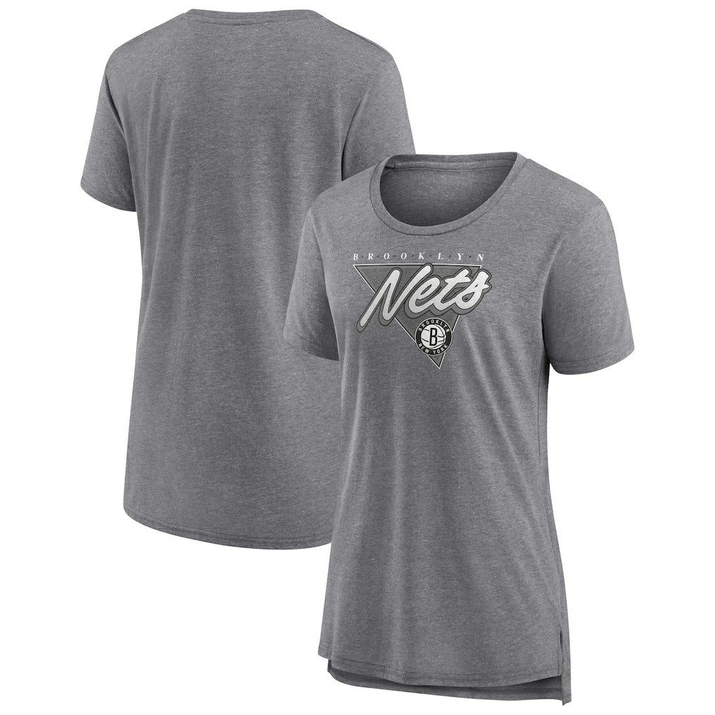 Fanatics Brooklyn Nets Women's True Classics Tri-Blend T-Shirt