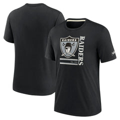 Wordmark Logo Tri-Blend T-Shirt - Las Vegas Raiders T-shirts