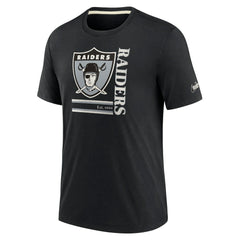 Wordmark Logo Tri-Blend T-Shirt - Las Vegas Raiders T-shirts