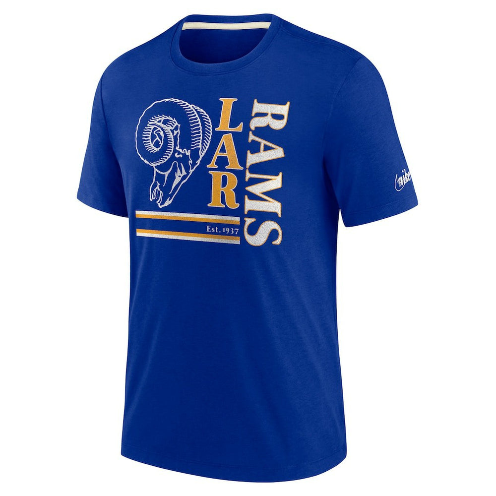Wordmark Logo Tri-Blend T-Shirt - Los Angeles Rams T-shirts