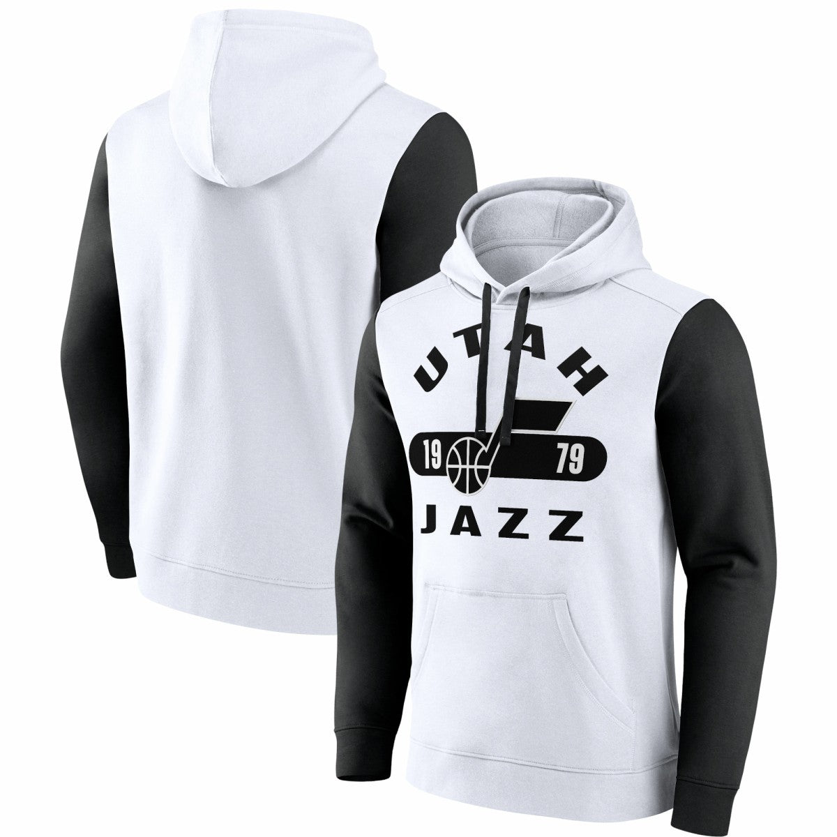 Fanatics Utah Jazz Attack Colorblock Pullover Hoodie
