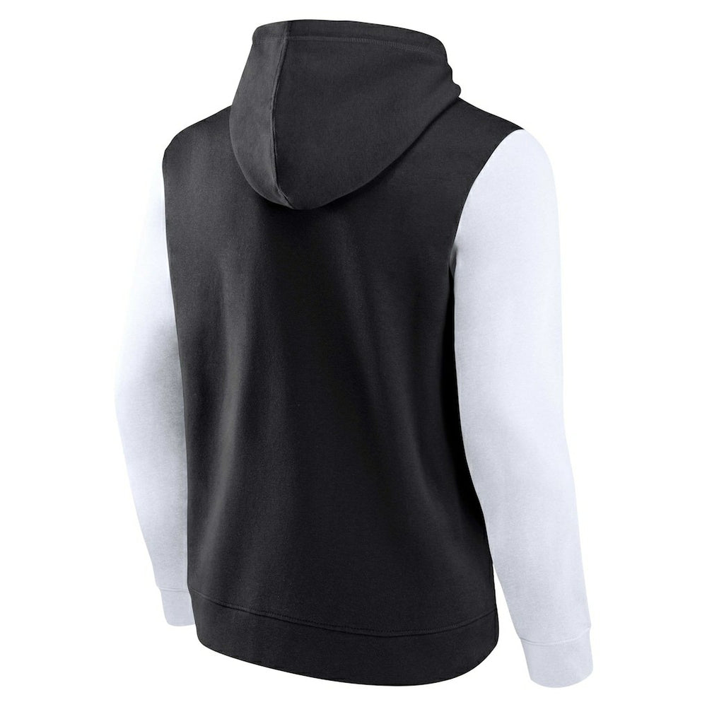 Fanatics Brooklyn Nets Attack Colorblock Pullover Hoodie