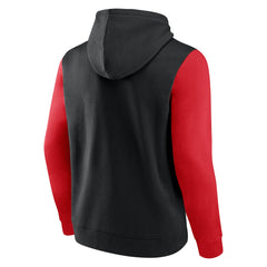 Fanatics Toronto Raptors Attack Colorblock Pullover Hoodie