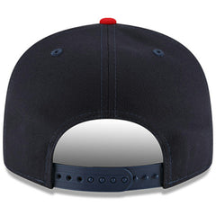 Navy/Red Cleveland Guardians New Era Team Color 9FIFTY Snapback Adjustable Hat