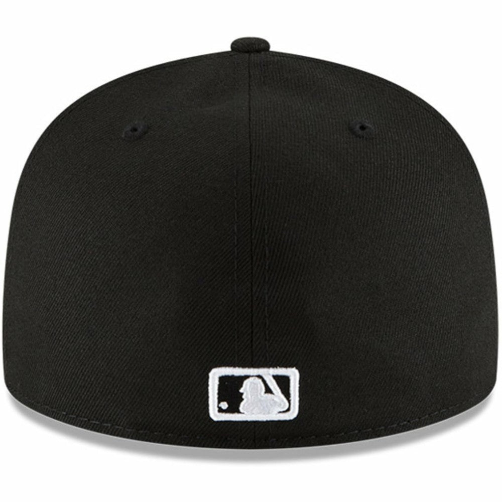 Black Detroit Tigers New Era Logo 59FIFTY Fitted Hat