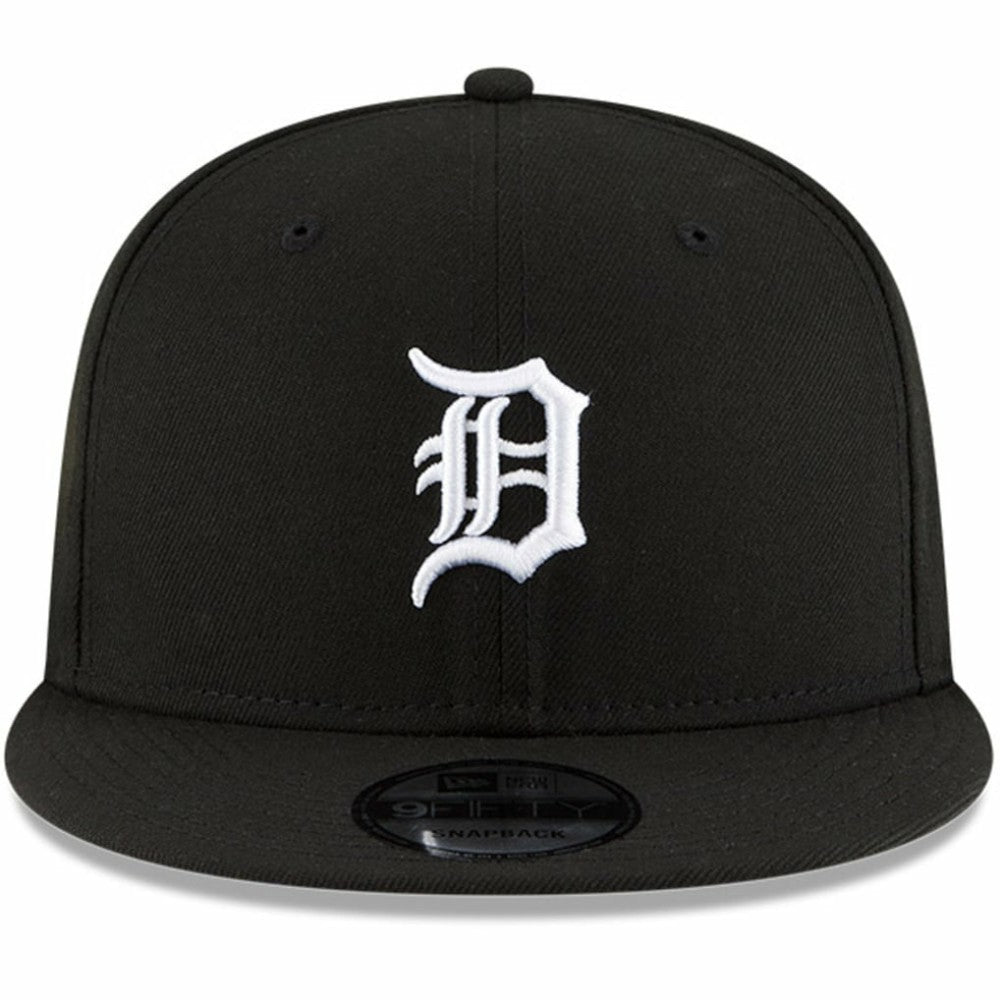 Black Detroit Tigers New Era 9FIFTY Snapback Hat