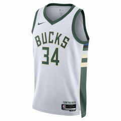 Nike Giannis Antetokounmpo Milwaukee Bucks Unisex Swingman Jersey