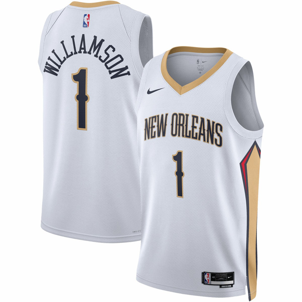 Nike Zion Williamson New Orleans Pelicans Unisex Swingman Jersey