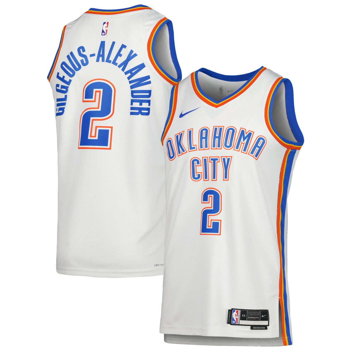 Nike Shai Gilgeous-Alexander Oklahoma City Thunder Unisex Swingman Jersey