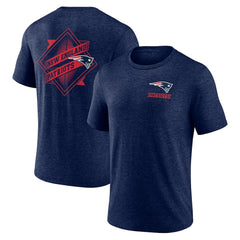 Diamond Scroll Tri-Blend T-Shirt - New England Patriots T-shirts