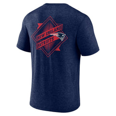 Diamond Scroll Tri-Blend T-Shirt - New England Patriots T-shirts