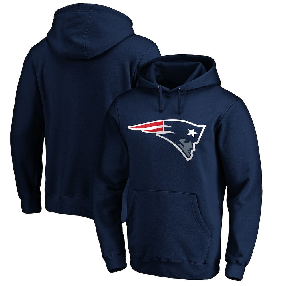 Primary Logo Fitted Pullover Hoodie - New England Patriots Hoodies