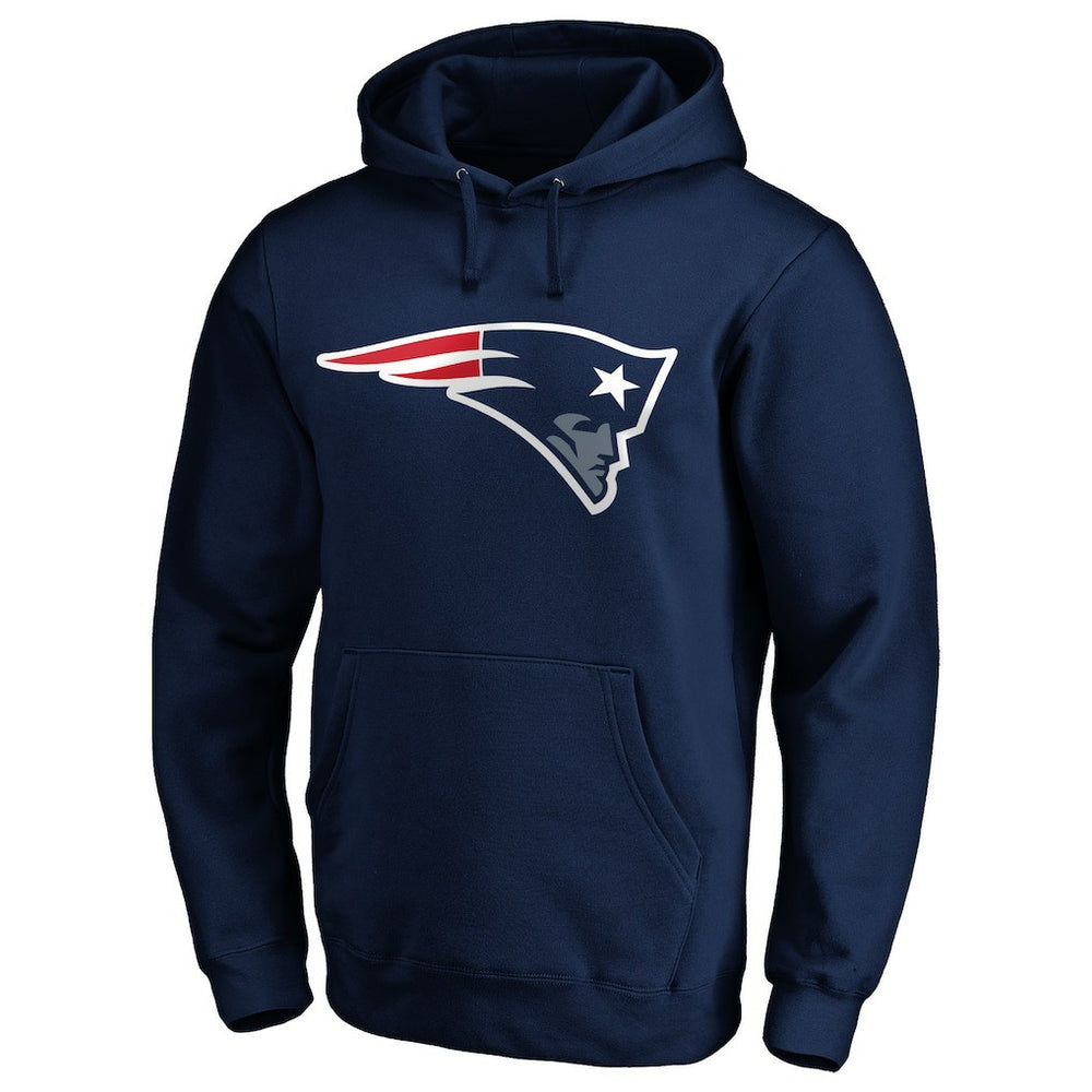 Primary Logo Fitted Pullover Hoodie - New England Patriots Hoodies