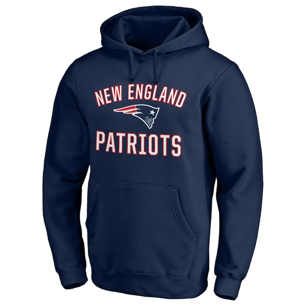 Victory Arch Team Fitted Pullover Hoodie - New England Patriots Hoodies