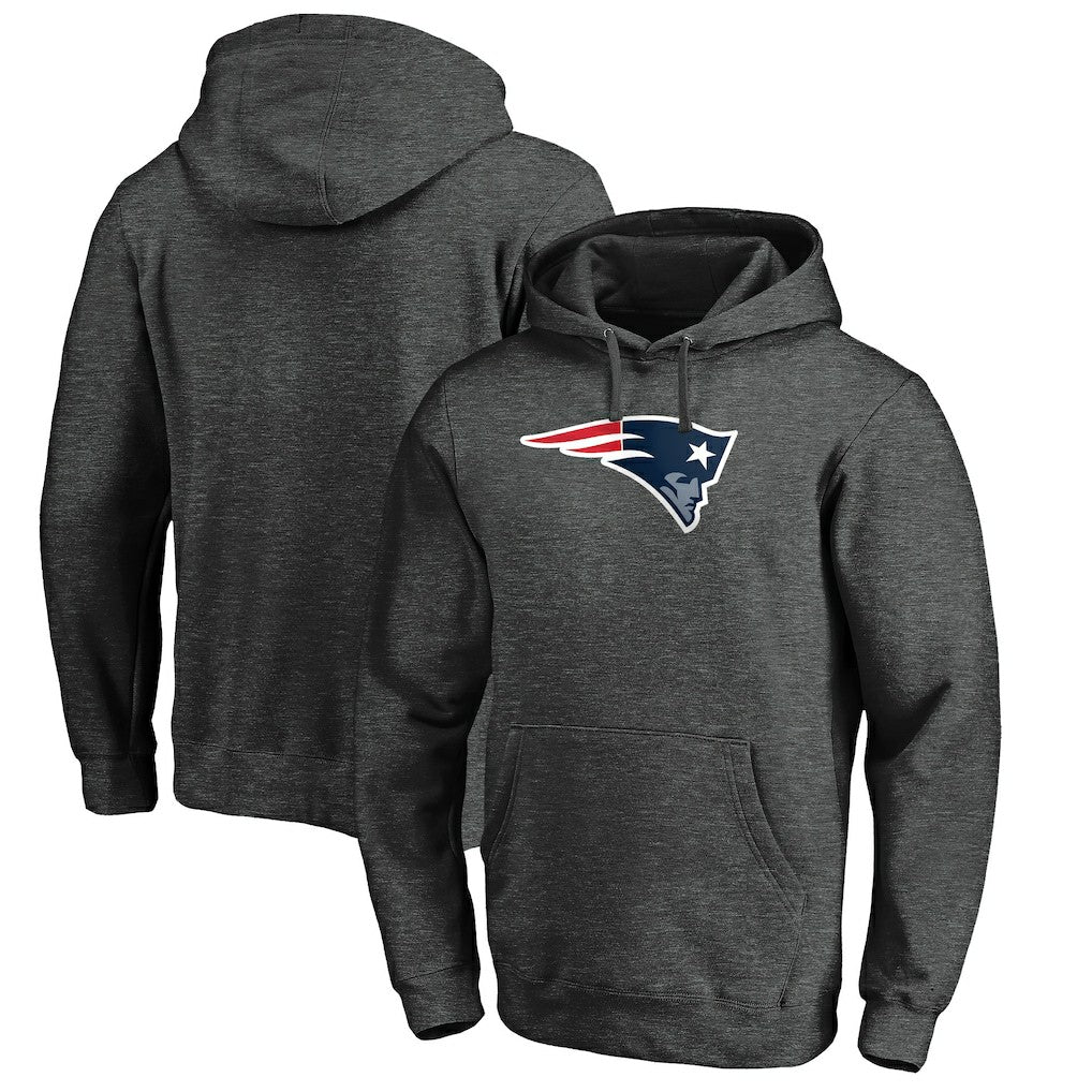 Primary Logo Fitted Pullover Hoodie - New England Patriots Hoodies