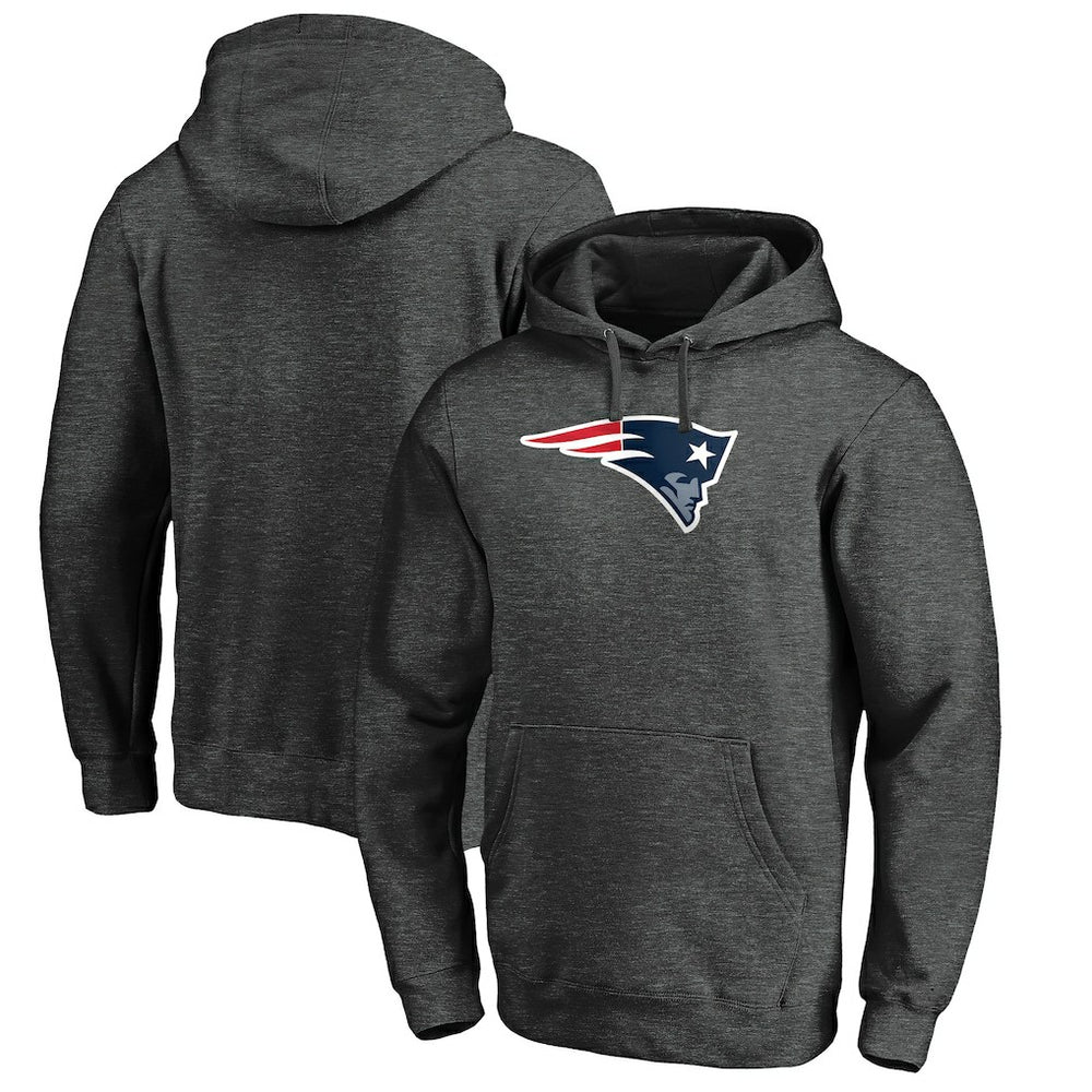 Primary Logo Fitted Pullover Hoodie - New England Patriots Hoodies