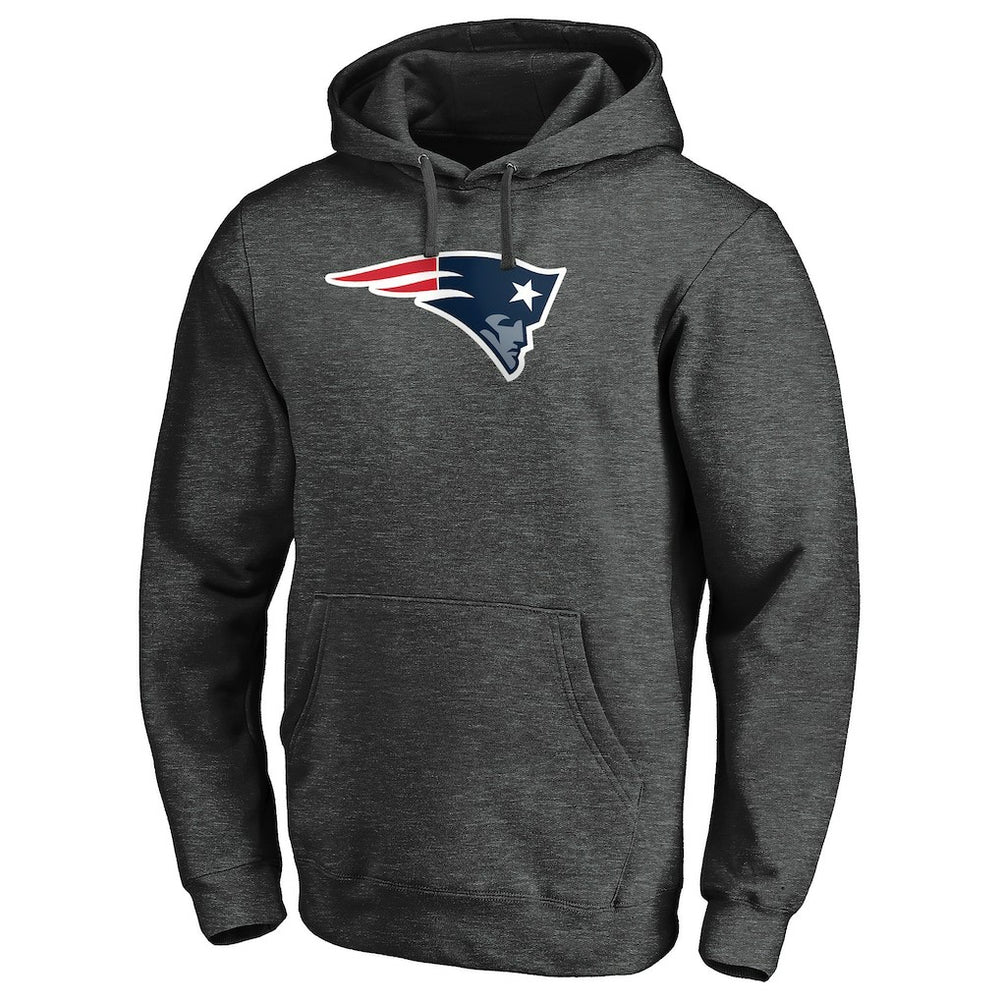 Primary Logo Fitted Pullover Hoodie - New England Patriots Hoodies