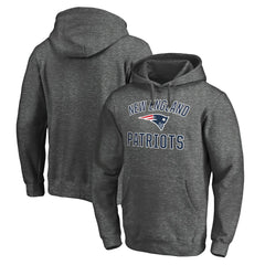 Victory Arch Team Fitted Pullover Hoodie - New England Patriots Hoodies
