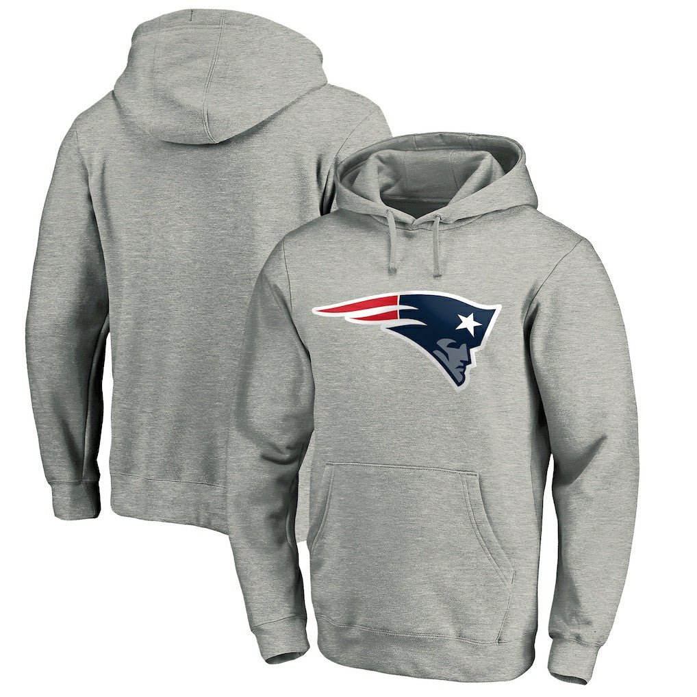 Primary Logo Fitted Pullover Hoodie - New England Patriots Hoodies