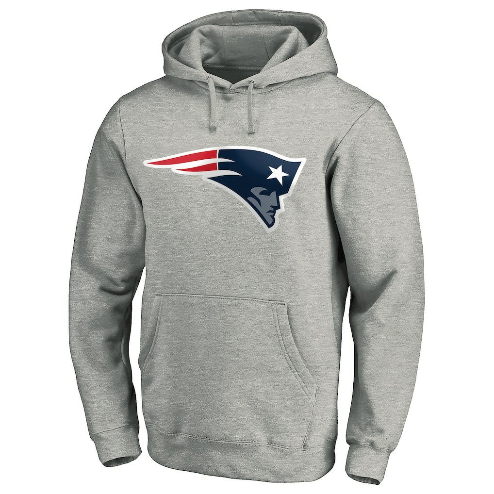 Primary Logo Fitted Pullover Hoodie - New England Patriots Hoodies