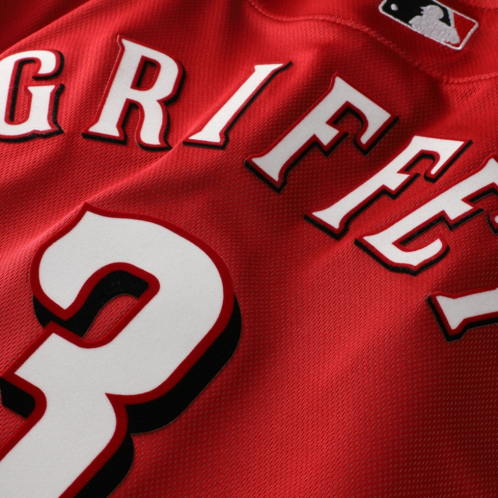 Red Ken Griffey Jr. Cincinnati Reds Mitchell & Ness Authentic Batting Practice Jersey