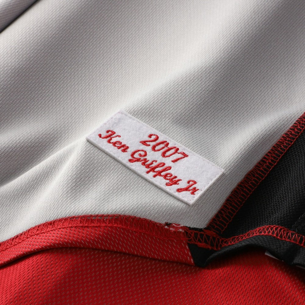 Red Ken Griffey Jr. Cincinnati Reds Mitchell & Ness Authentic Batting Practice Jersey