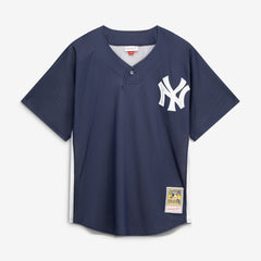 Navy Derek Jeter New York Yankees Mitchell & Ness Authentic Batting Practice Jersey