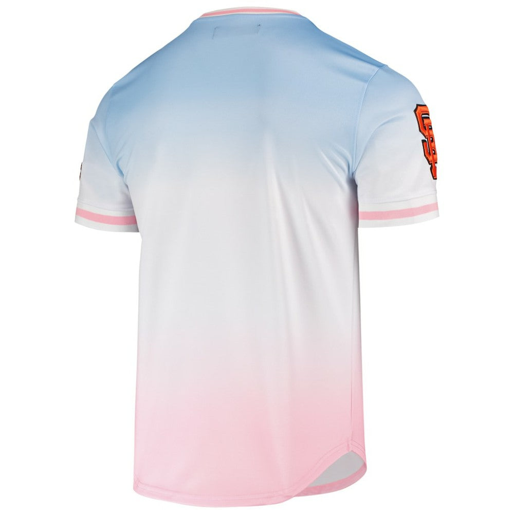 Blue/Pink San Francisco Giants Pro Standard Ombre T-Shirt