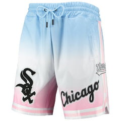 Blue/Pink Chicago White Sox Pro Standard Team Logo Pro Ombre Shorts