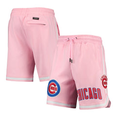 Pink Chicago Cubs Pro Standard Logo Club Shorts